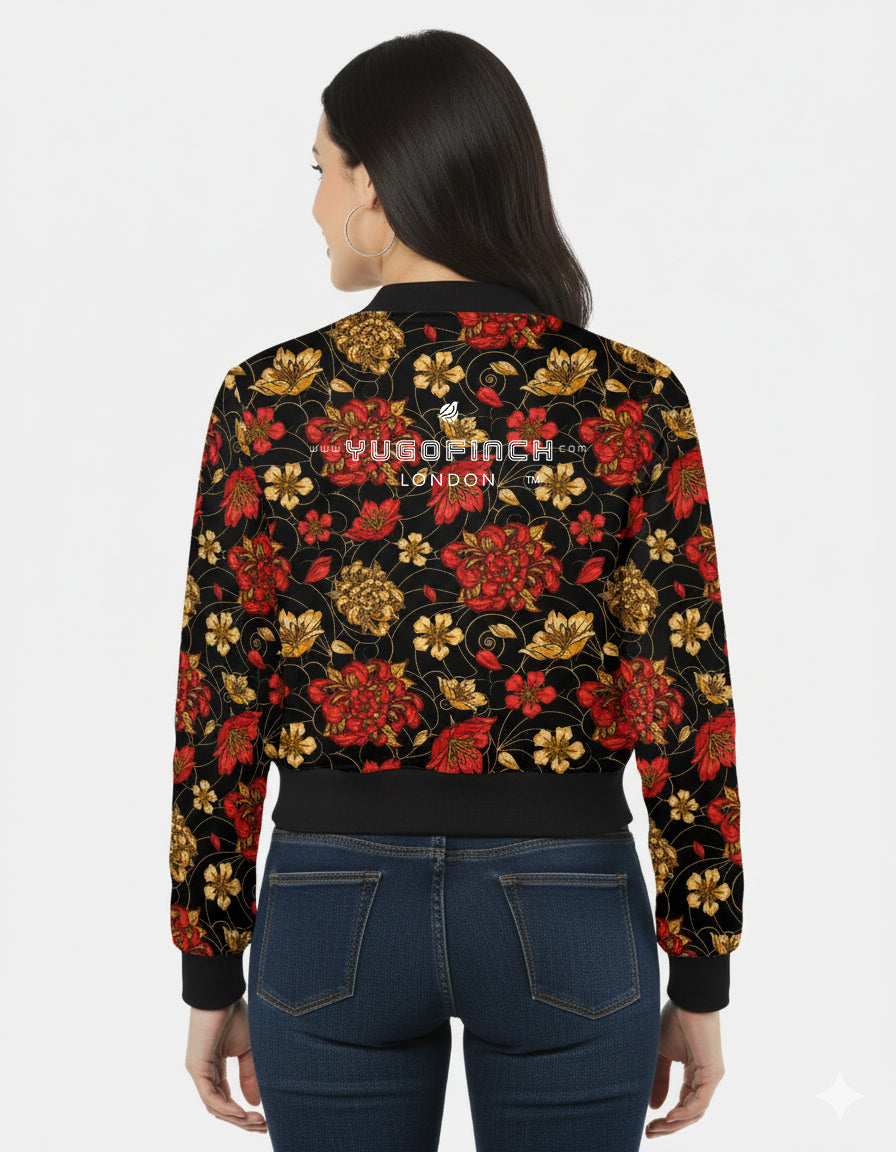Women's AOP Bomber Jacket