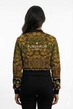 Women's MAJESTIC Bomber Jacket, 240 GSM premium poly brushed fleece