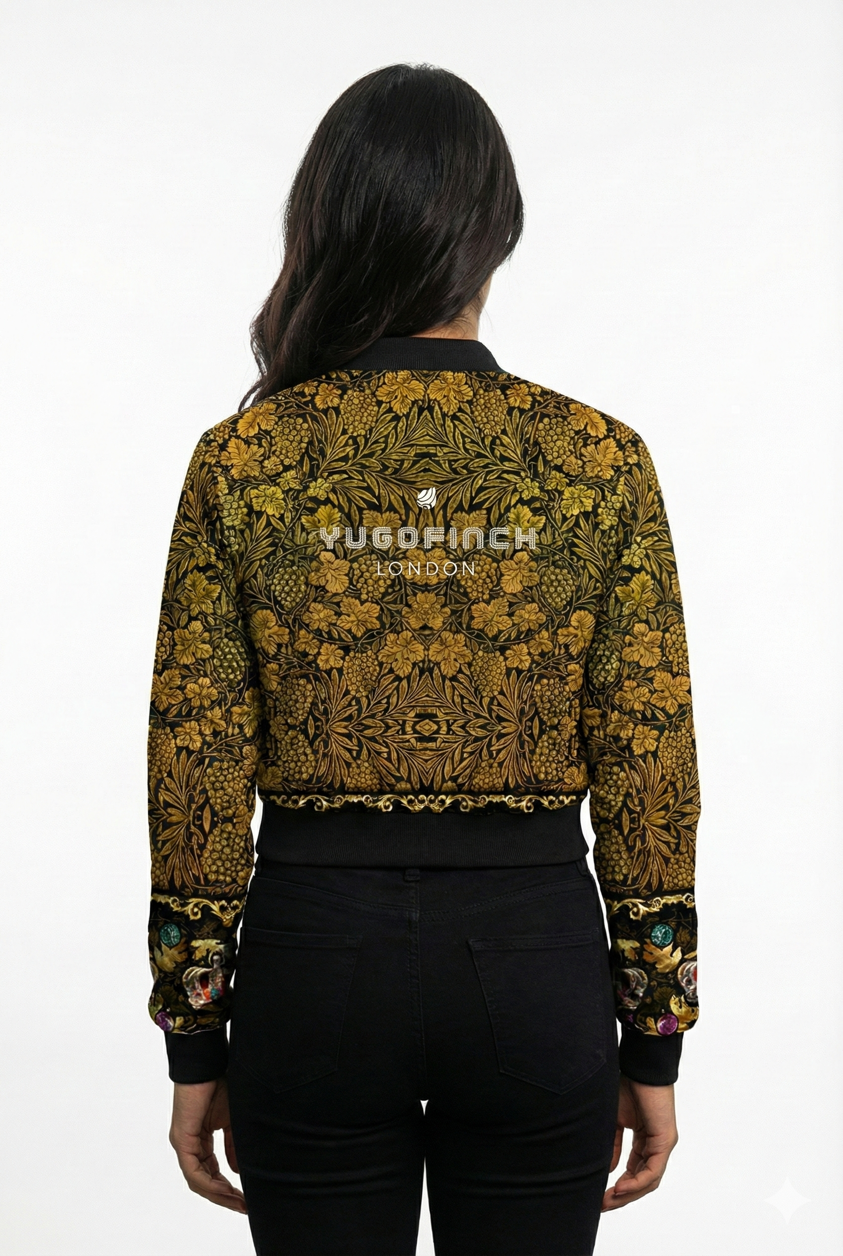 Women's MAJESTIC Bomber Jacket, 240 GSM premium poly brushed fleece