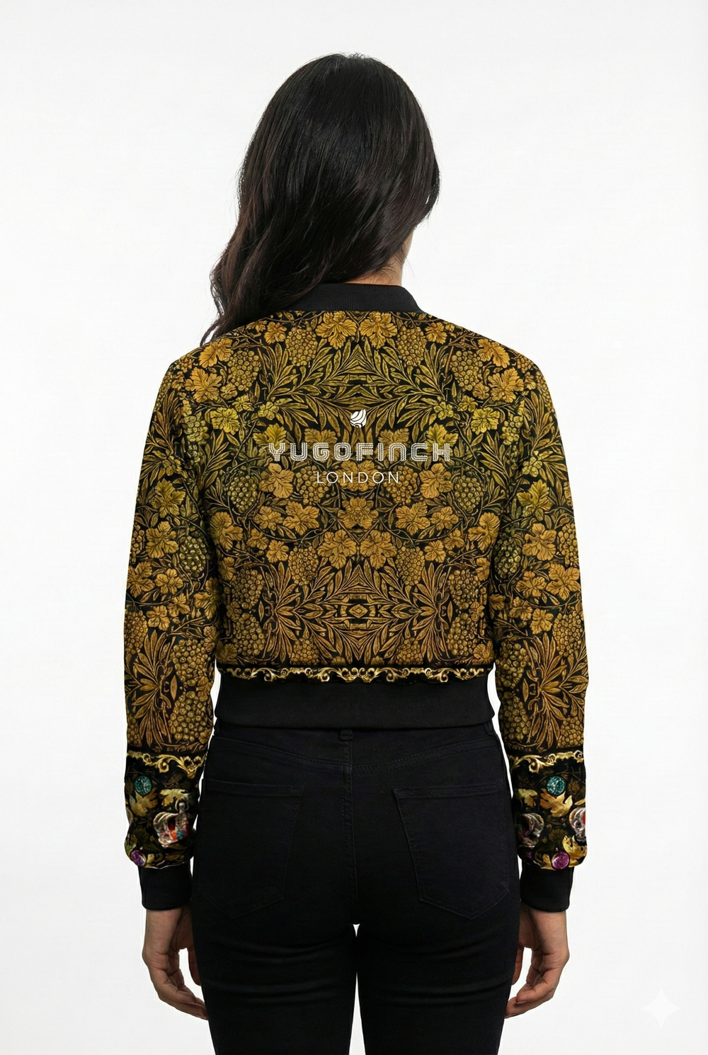 Women's MAJESTIC Bomber Jacket, 240 GSM premium poly brushed fleece