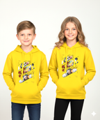 Unisex  100% cotton, 300 GSM  Kids Hoodie