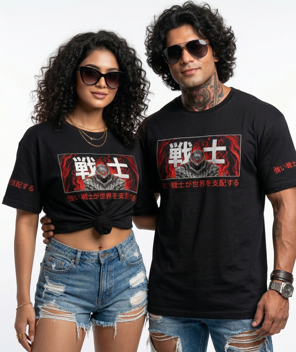 Unisex Supima Warrior T-Shirt - 3 colors - 9 sizes