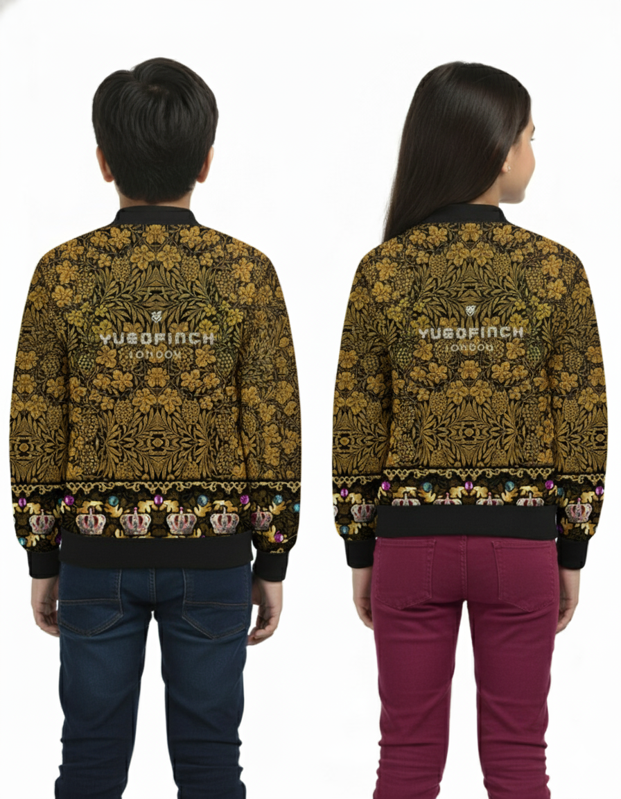 Unisex AOP Kids Party Bomber Jacket