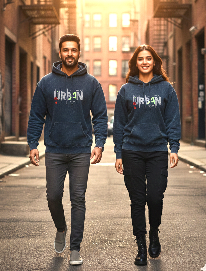 Unisex Acid Washed Hoodie - 4 COLORS