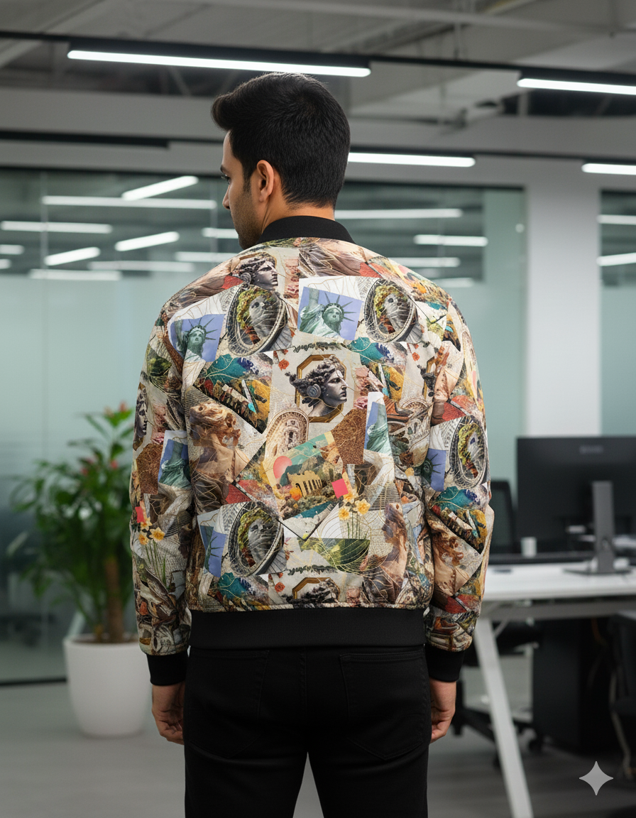 Men's AOP Bomber Jacket