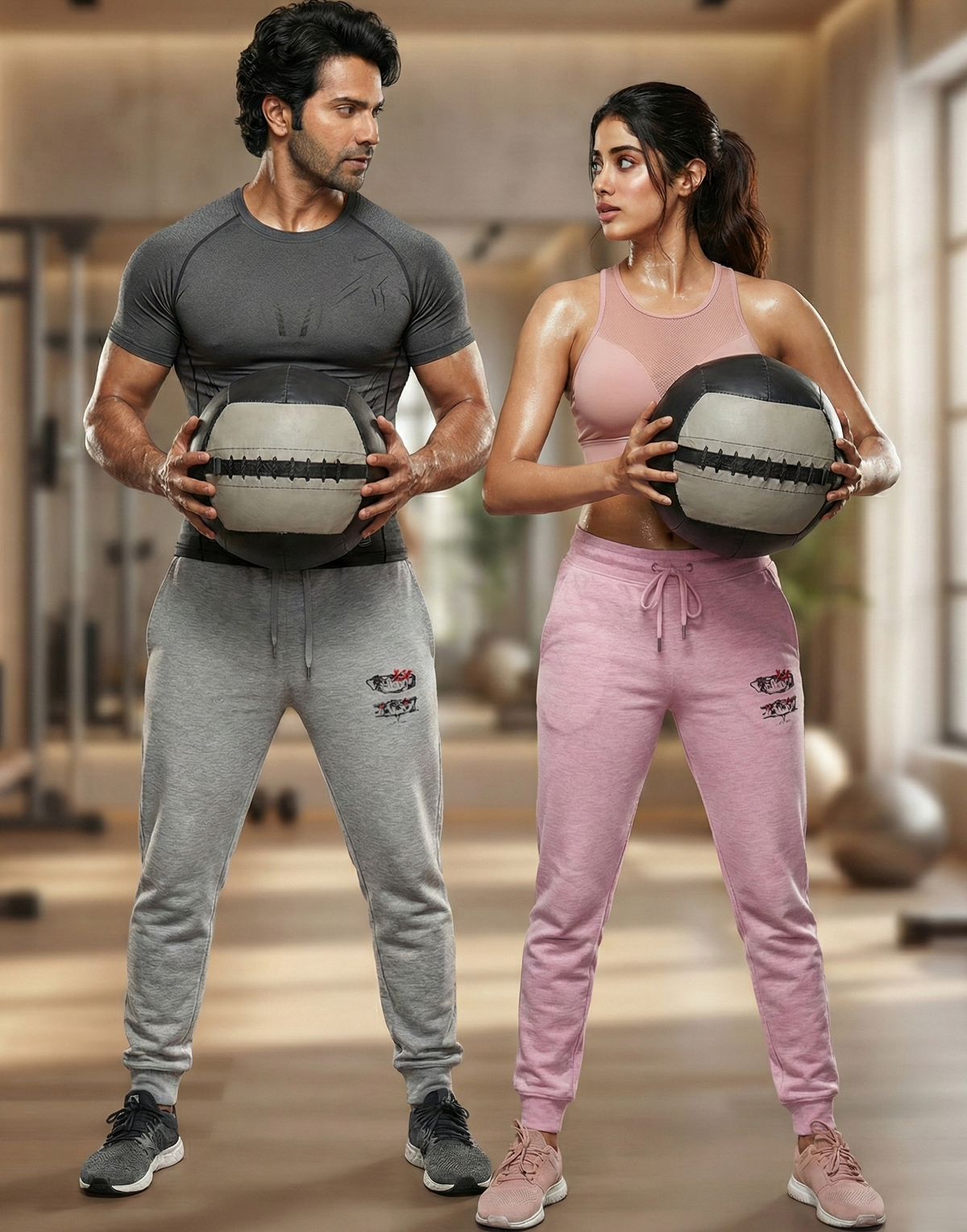 Unisex  100% cotton, 260 GSM Joggers - 3 colors