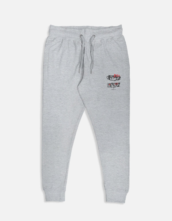 Unisex  100% cotton, 260 GSM Joggers - 3 colors - Image 3