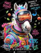 Unisex Supima Mar Horse T-Shirt