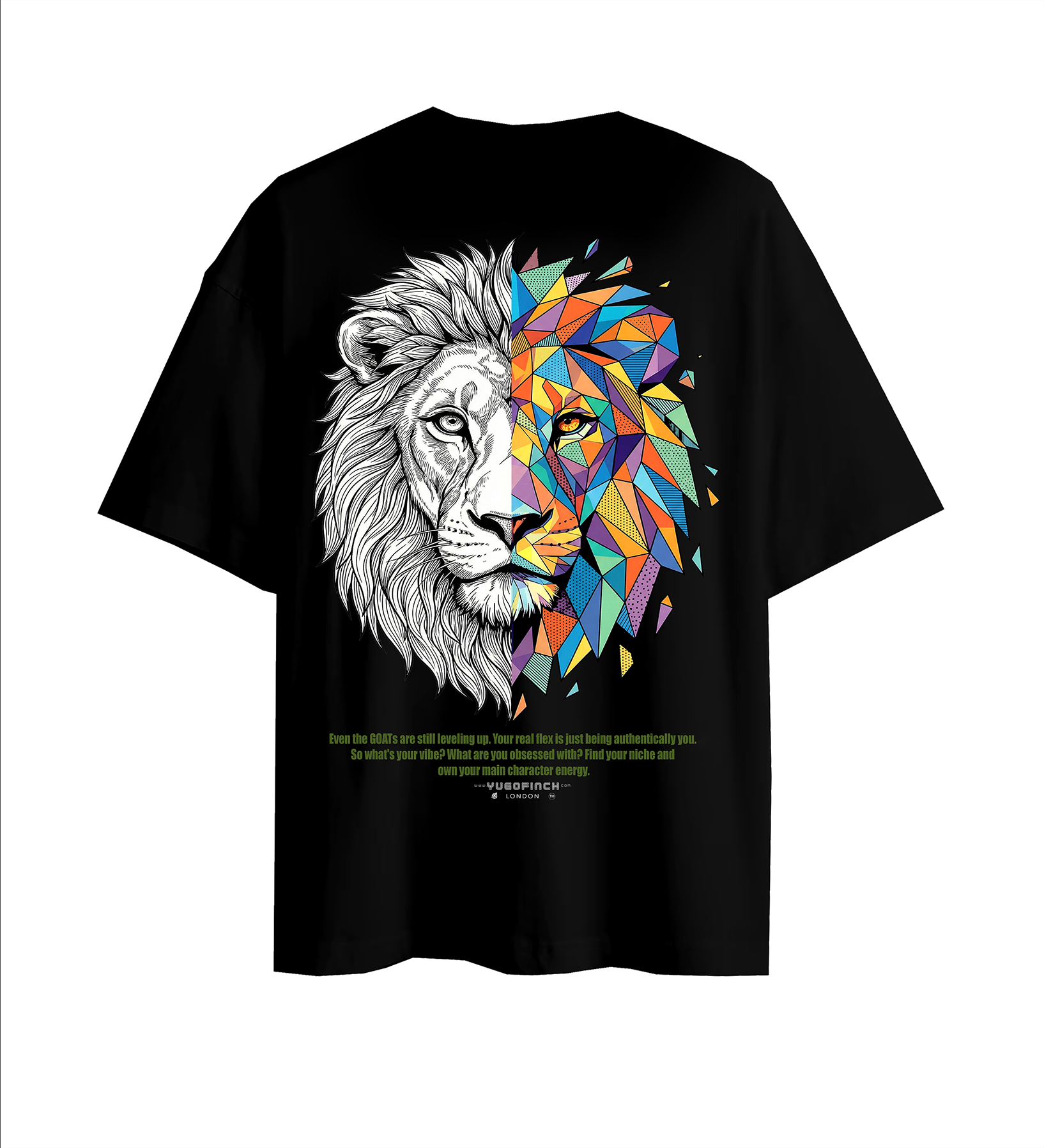 Unisex Supima Lion T-Shirt - 3 colors - 6 sizes