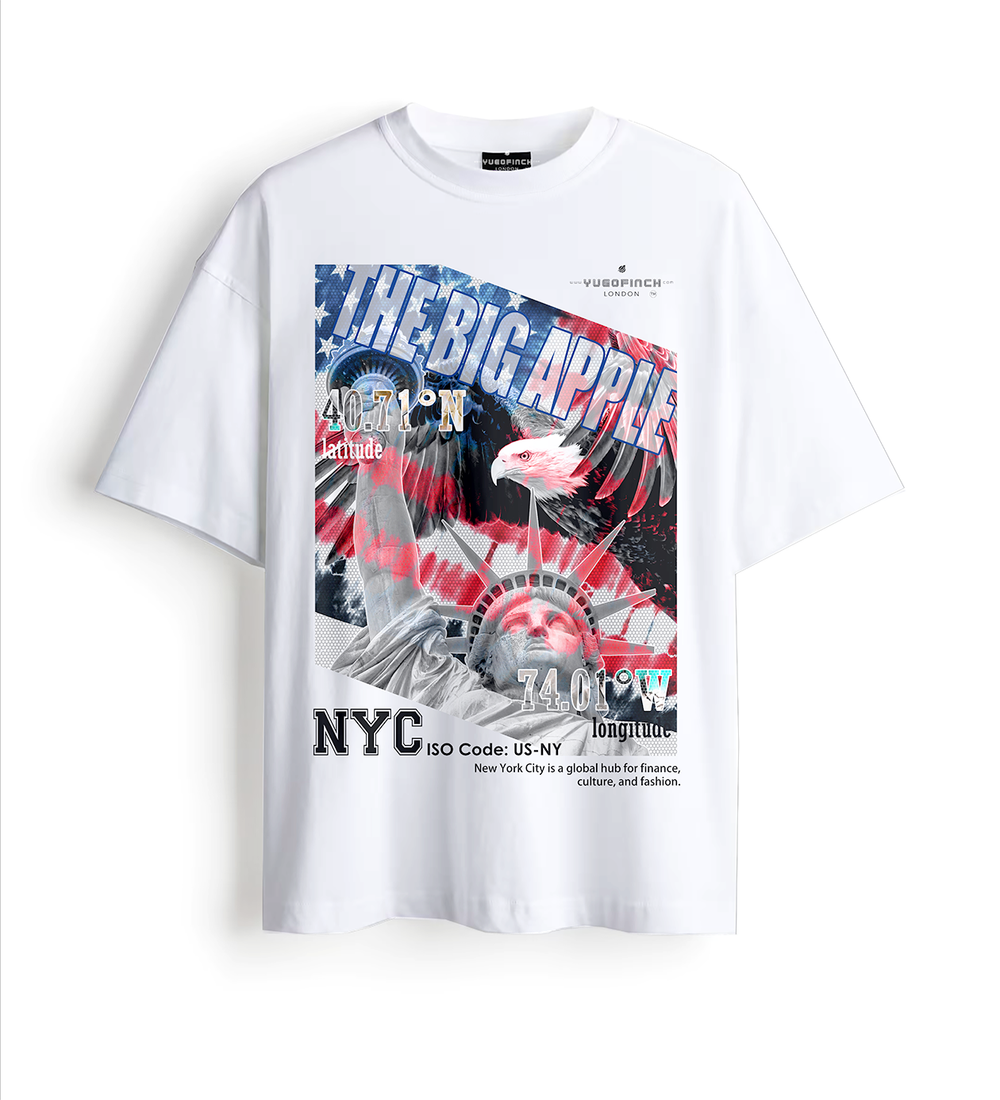 Unisex Supima cotton NYC T-Shirt - 3 colors - 9 sizes
