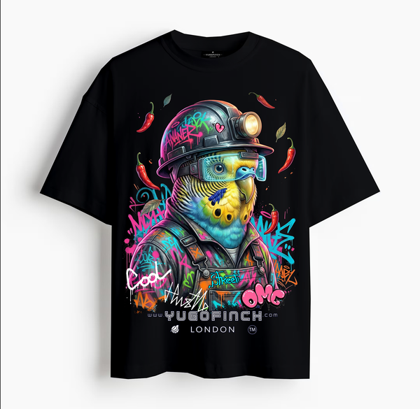 Unisex Crew Neck PARROT T-Shirt - 1 MONTH TO 13 YEARS - 10 COLORS - Image 1