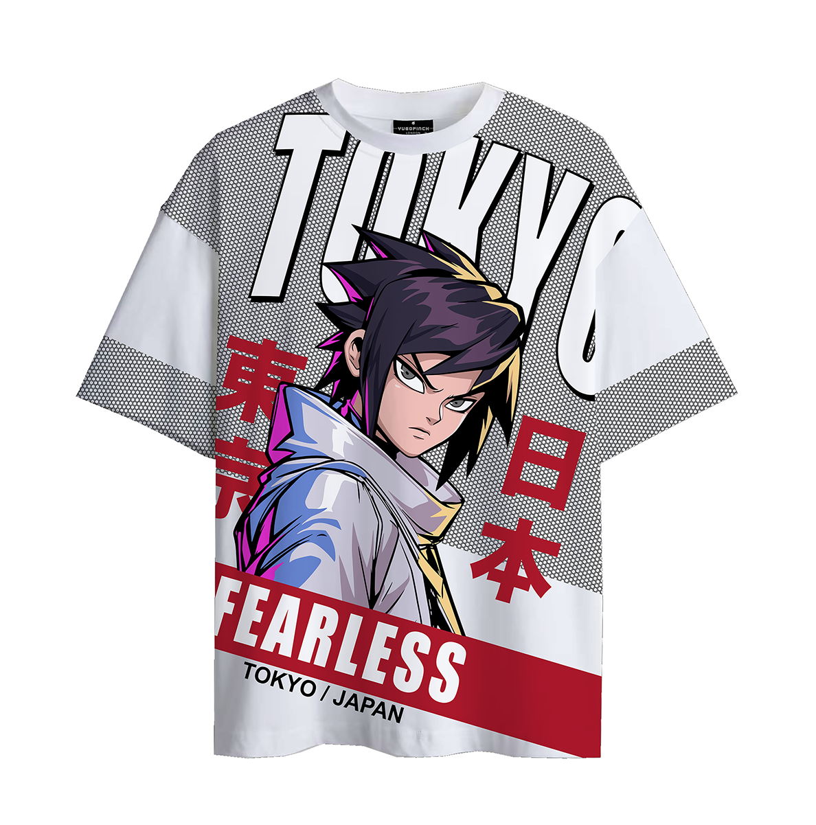 Unisex Anime Oversized Tee