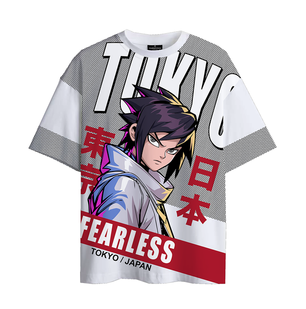 Unisex Kids Anime T-Shirt - Image 1