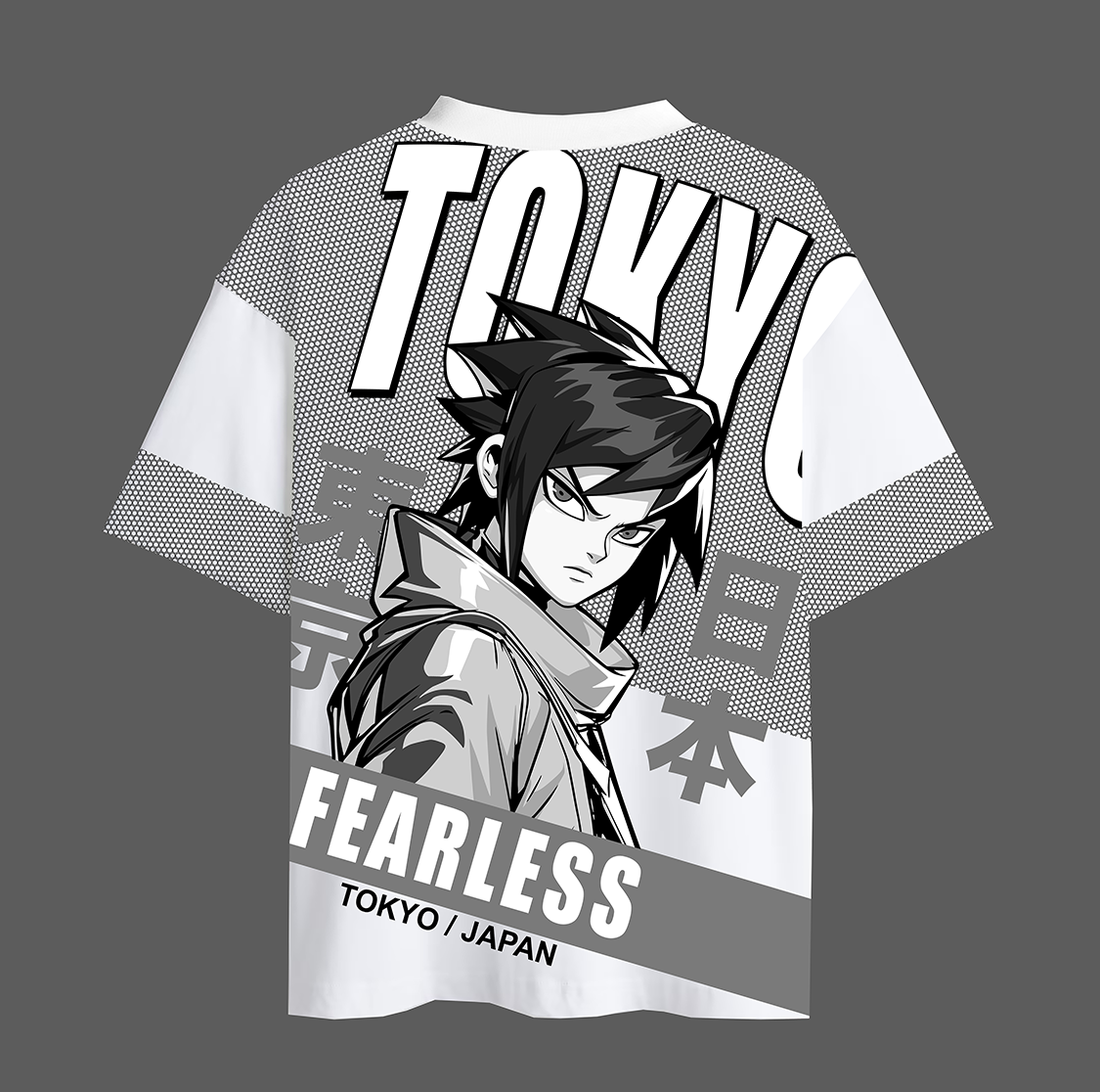 Unisex Kids Anime T-Shirt