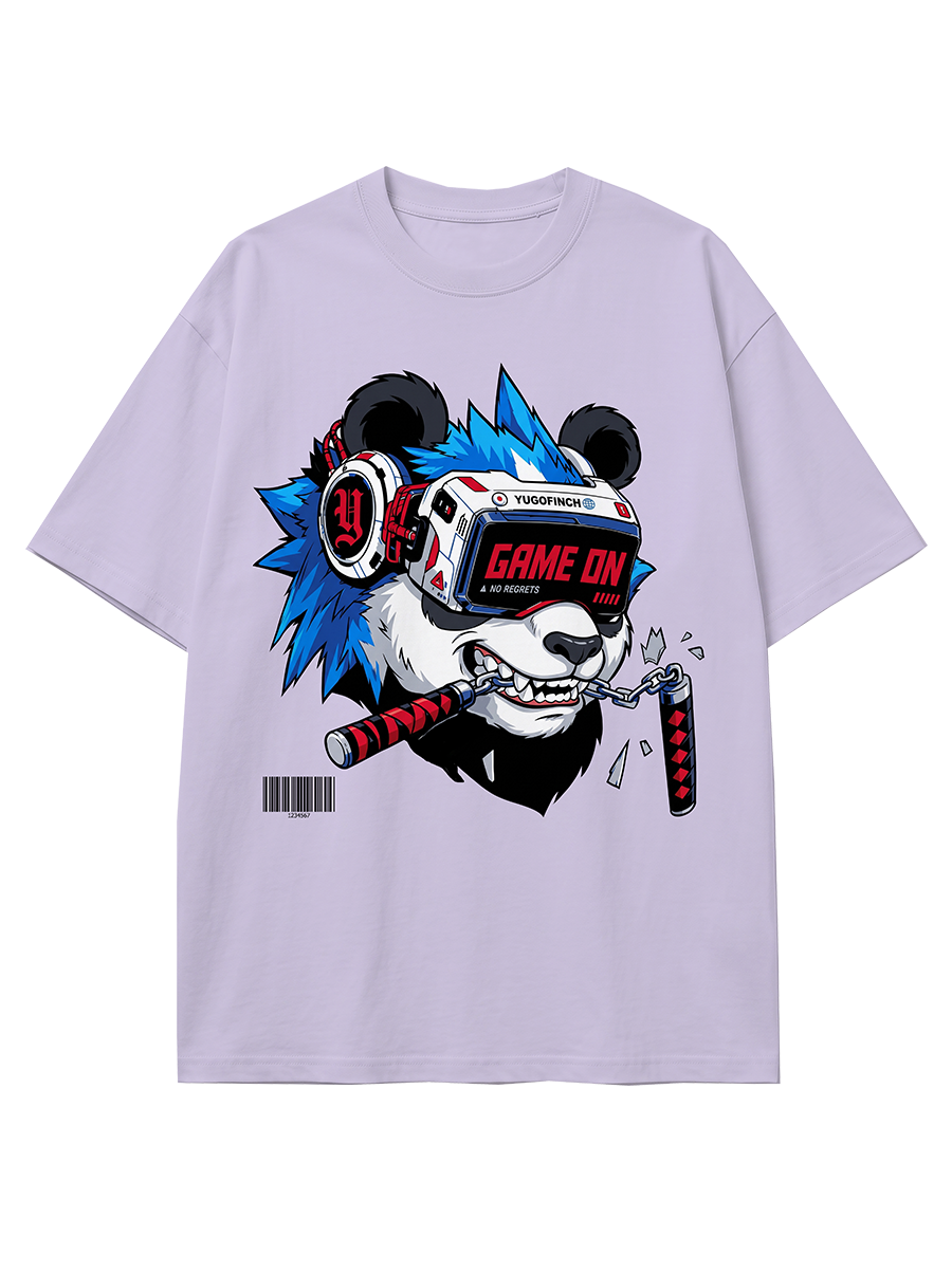 Unisex Panda Classic Crew T-Shirt Yugofinch