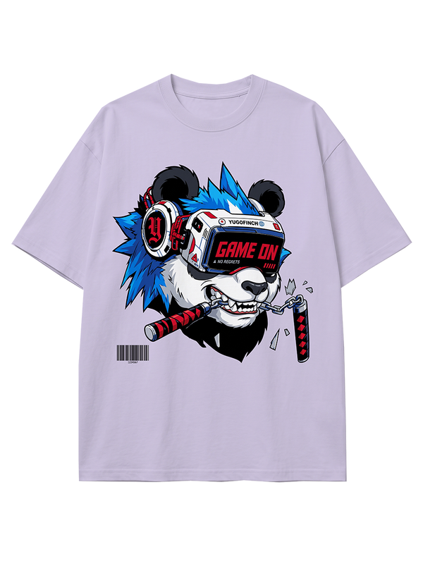Unisex Panda Classic Crew T-Shirt - Image 4