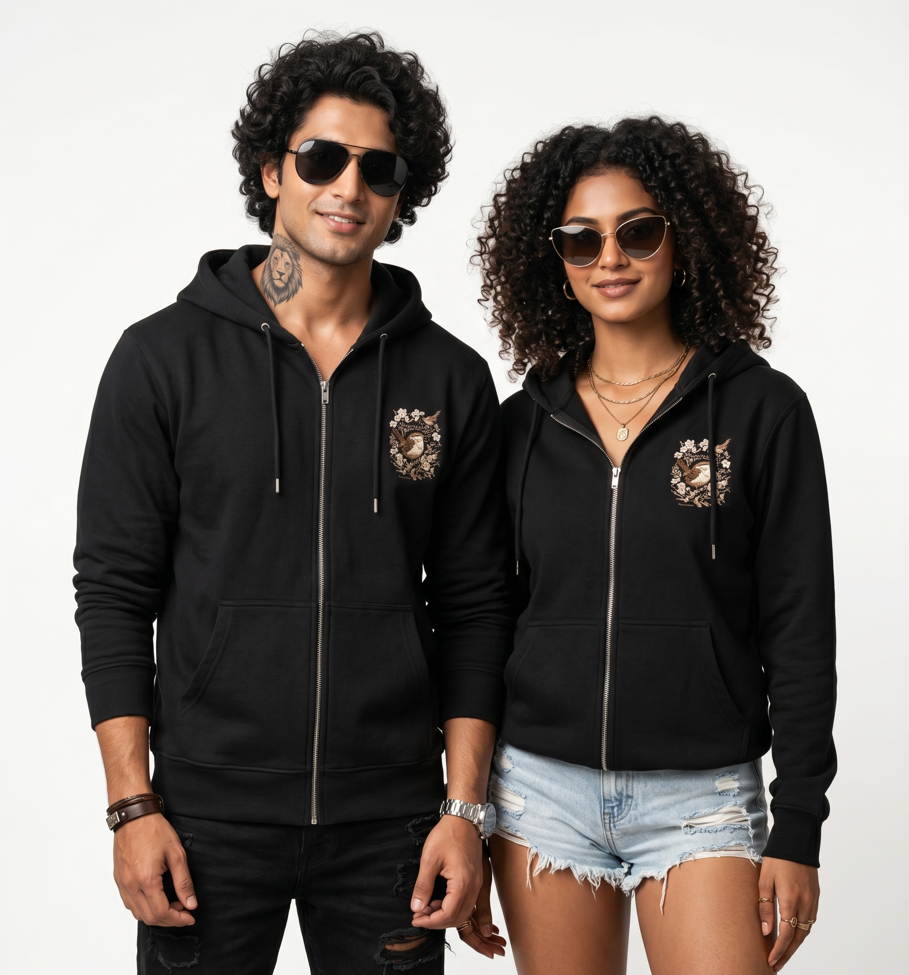 Unisex Zip Hoodie - 6 sizes