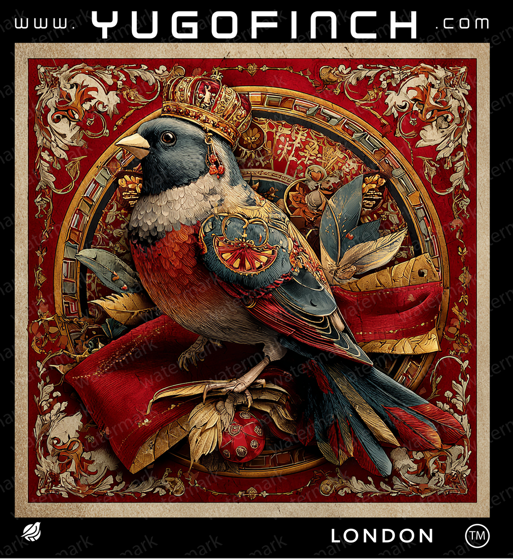 Men's Unisex Yugofinch Oversized Printed T-Shirt