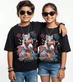 Unisex Crew Neck Mars Horse T-Shirt - 1 Month to 13 Years