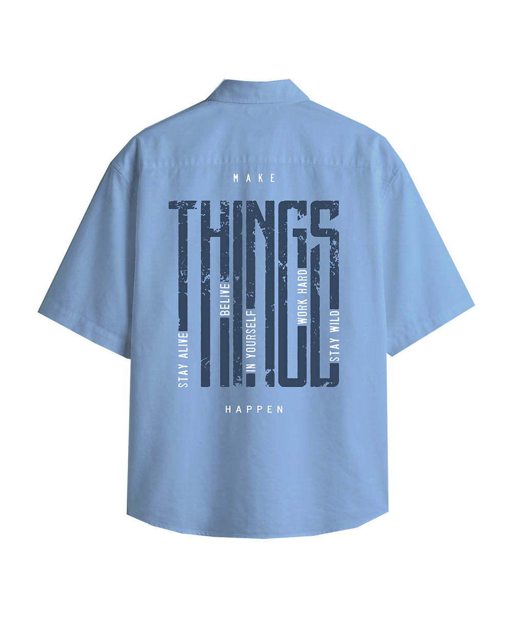 Unisex Oversized Shirt -3 colors - 6 sizes