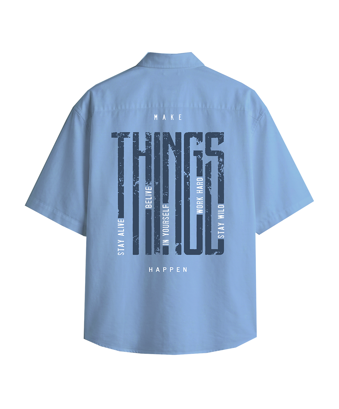 Unisex Oversized Shirt -3 colors - 6 sizes