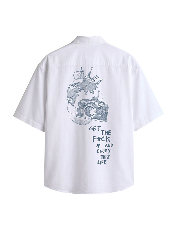 Unisex Oversized Shirt - 4 colors, 6 sizes - Image 2