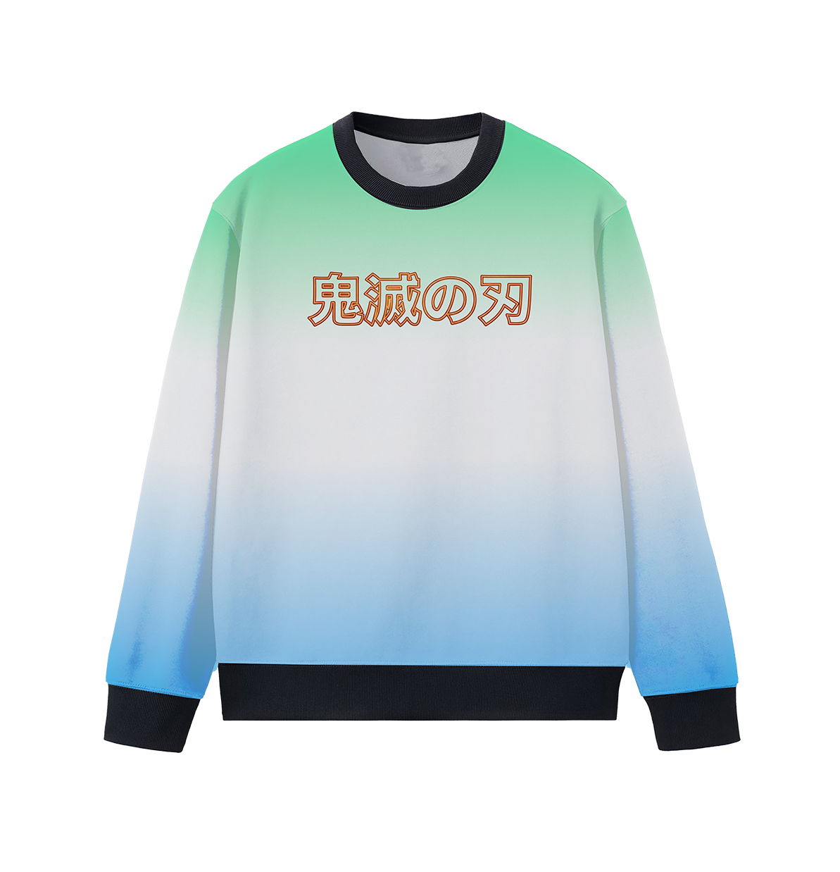 Unisex AOP Kids Anime Sweatshirt, 5 sizes