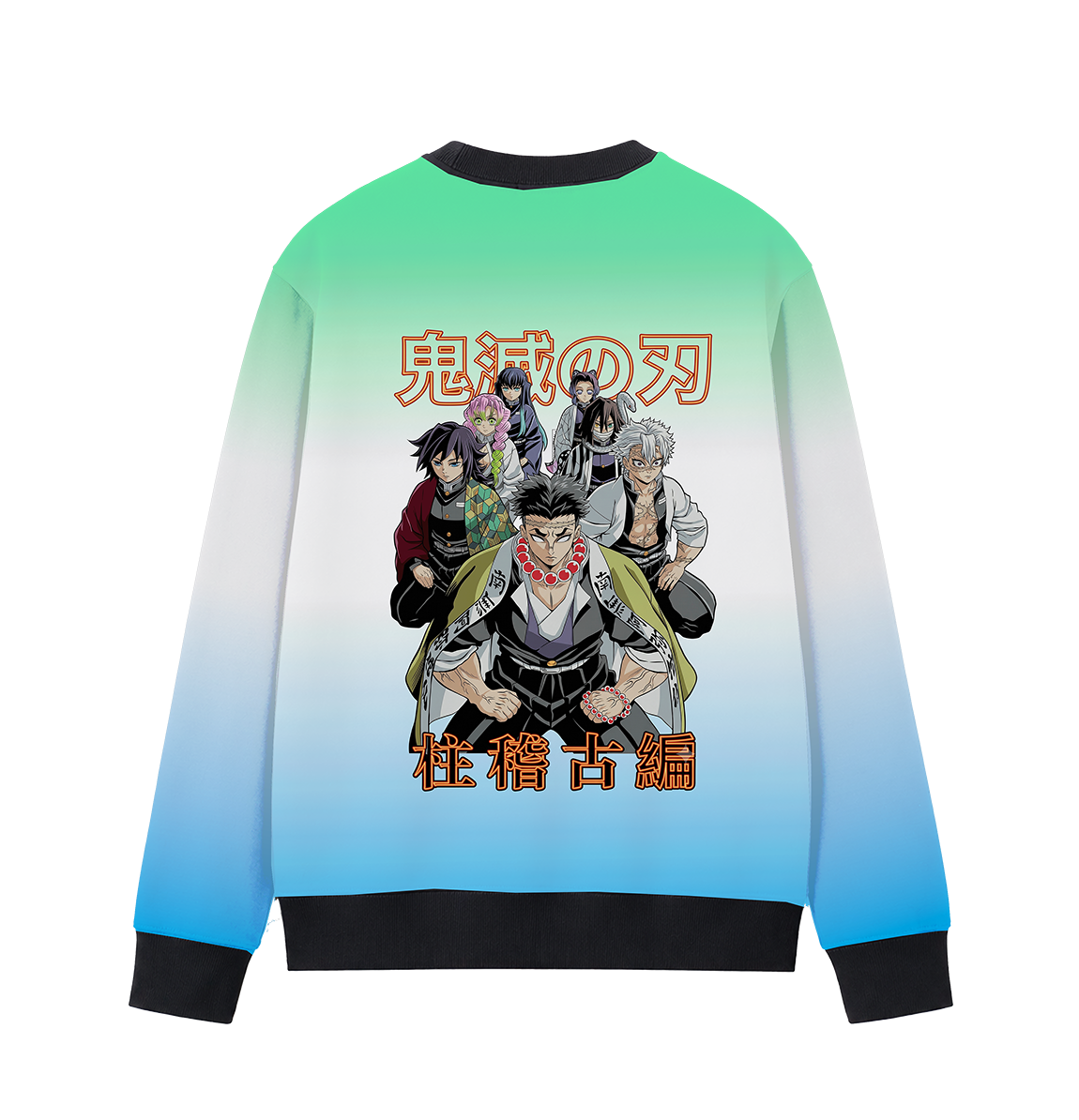 Unisex AOP Kids Anime Sweatshirt, 5 sizes