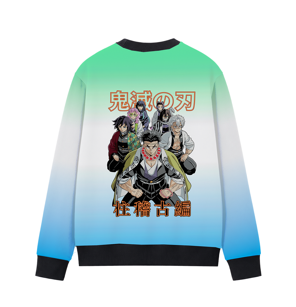 Unisex AOP Kids Anime Sweatshirt, 5 sizes