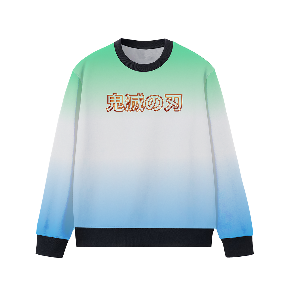 Unisex AOP Kids Anime Sweatshirt, 5 sizes