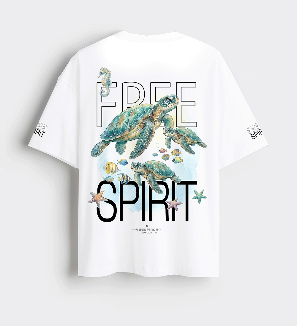 Unisex Supima Free Spirit T-Shirt - 3colors - 9 sizes