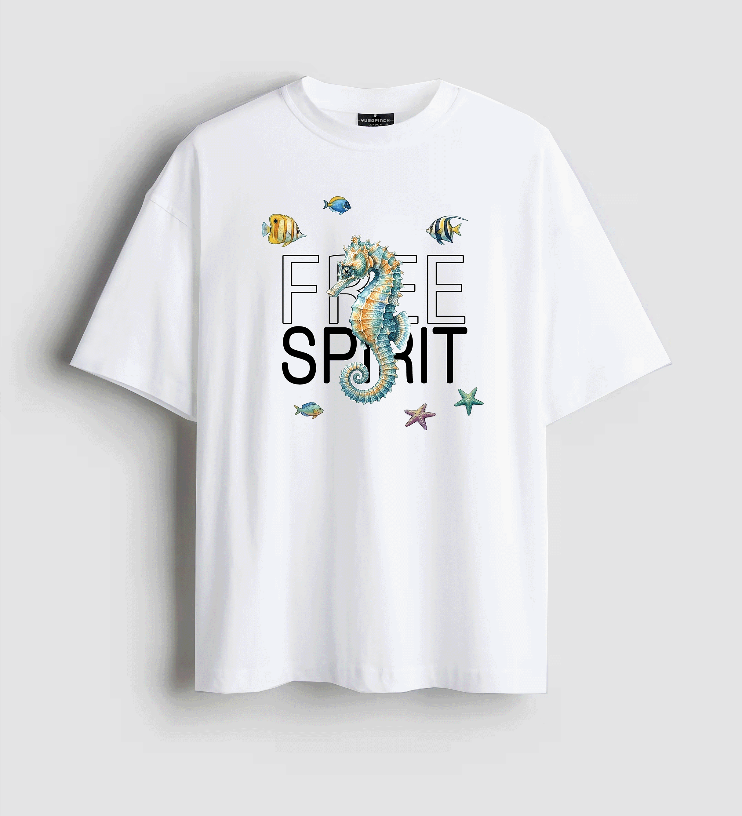 Unisex Crew Neck "Free Spirit" T-Shirt - 12 months to 13 years - 18 colors