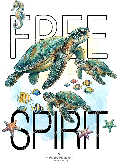 Unisex Supima Free Spirit T-Shirt - 3colors - 9 sizes