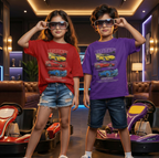 Unisex Crew Neck Anime T-Shirt - 1 month to 13 years - 11 colors