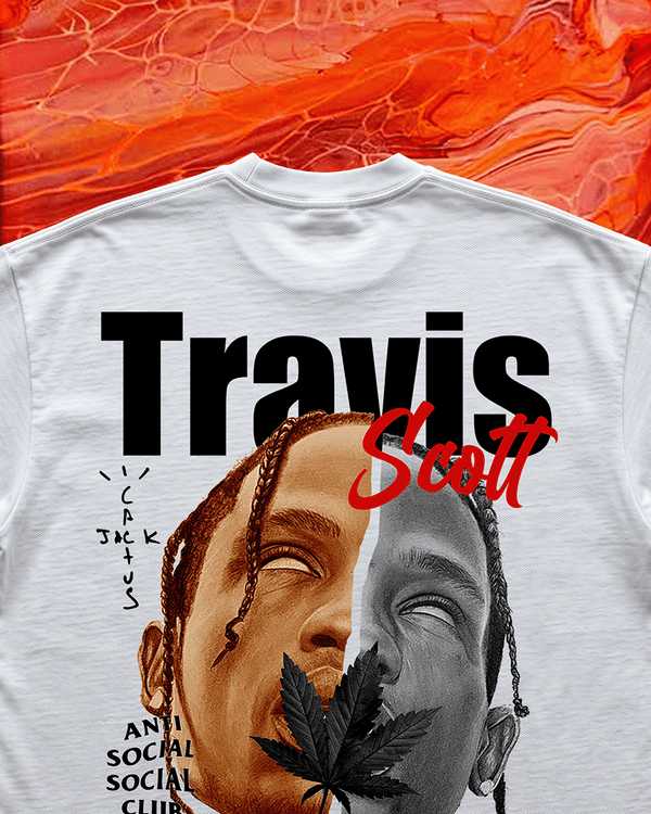 Unisex Oversized Standard TRAVIS T-Shirt - 4 COLORS, 6 sizes - Image 1