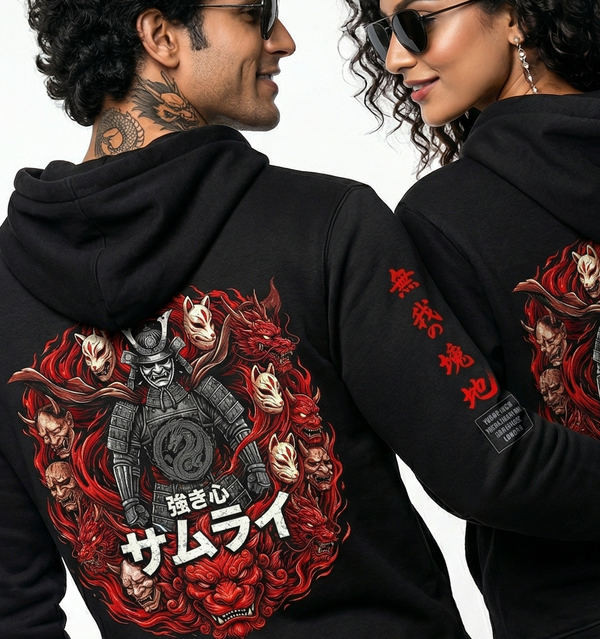 Unisex Zip Hoodie - 6 sizes - Image 2