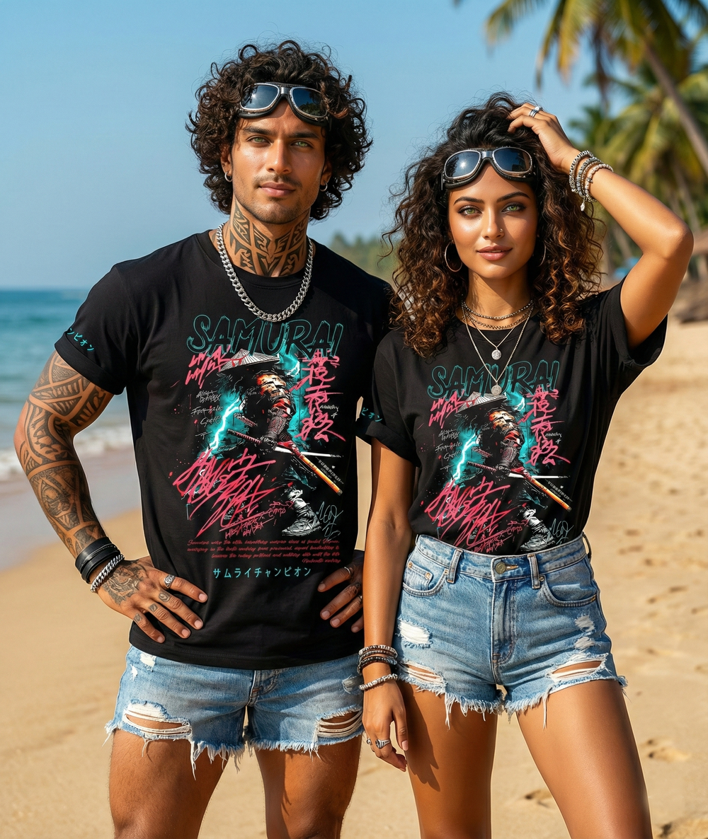 Unisex Supima Samurai T-Shirt - 2 colors - 9 sizes