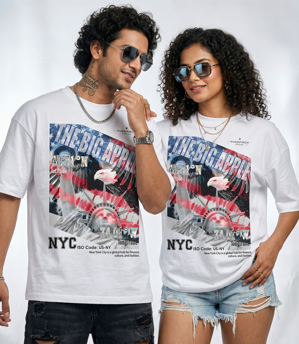 Unisex Supima cotton NYC T-Shirt - 3 colors - 9 sizes