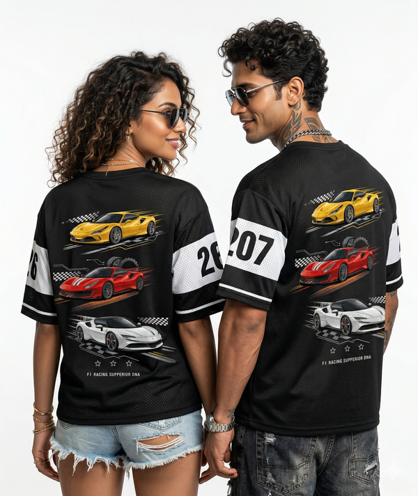 Unisex AOP Mesh Dry Fit Sports T-Shirt - Image 3