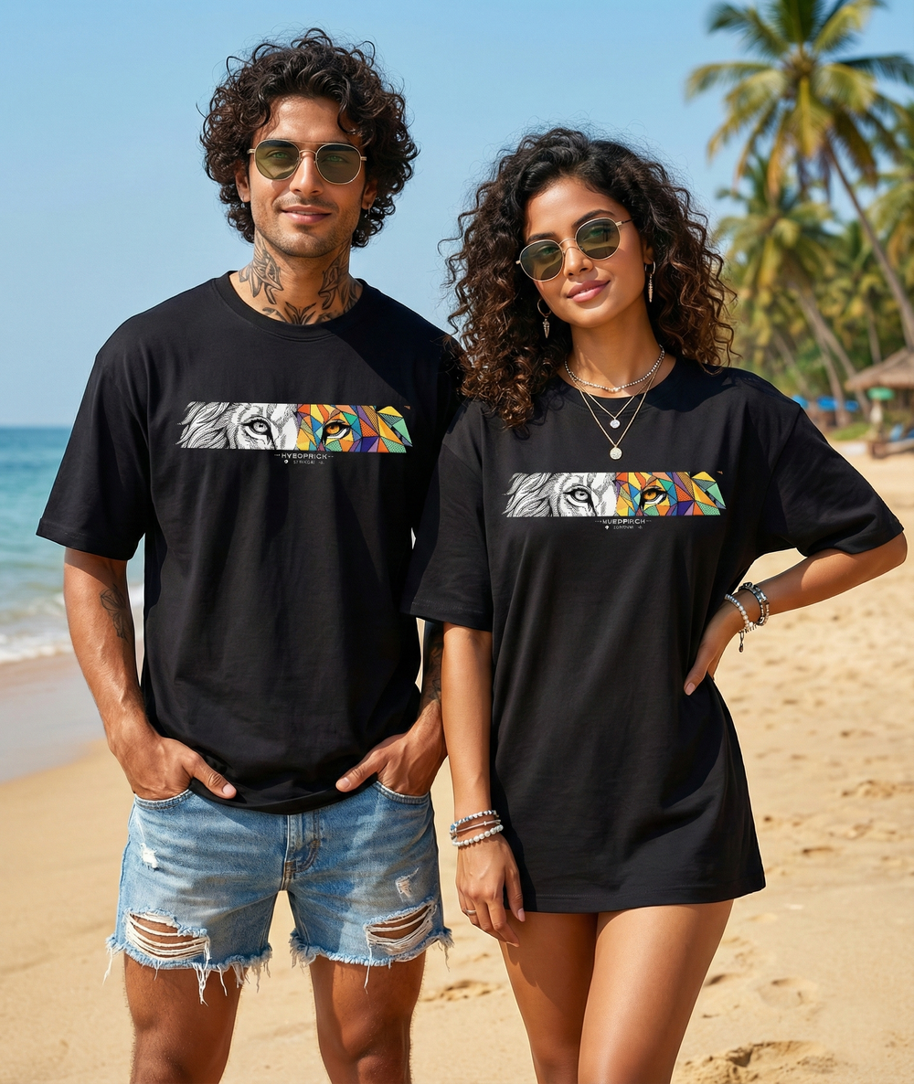 Unisex Supima Lion T-Shirt - 3 colors - 6 sizes