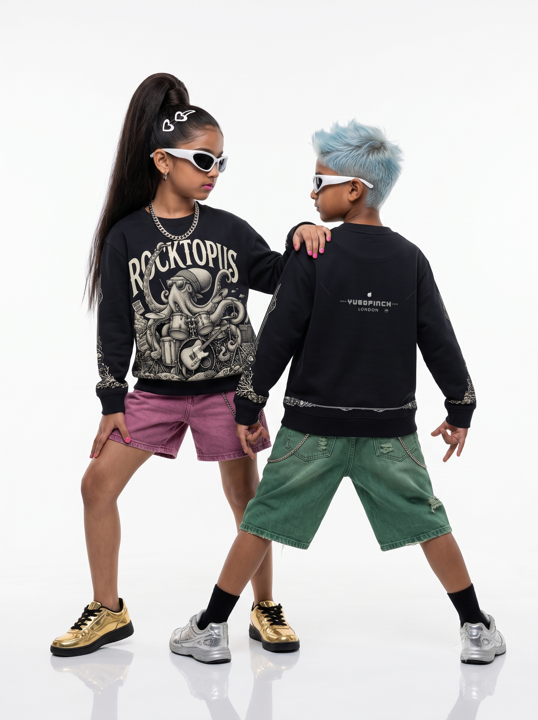 Unisex AOP Kids Roctopus Sweatshirt