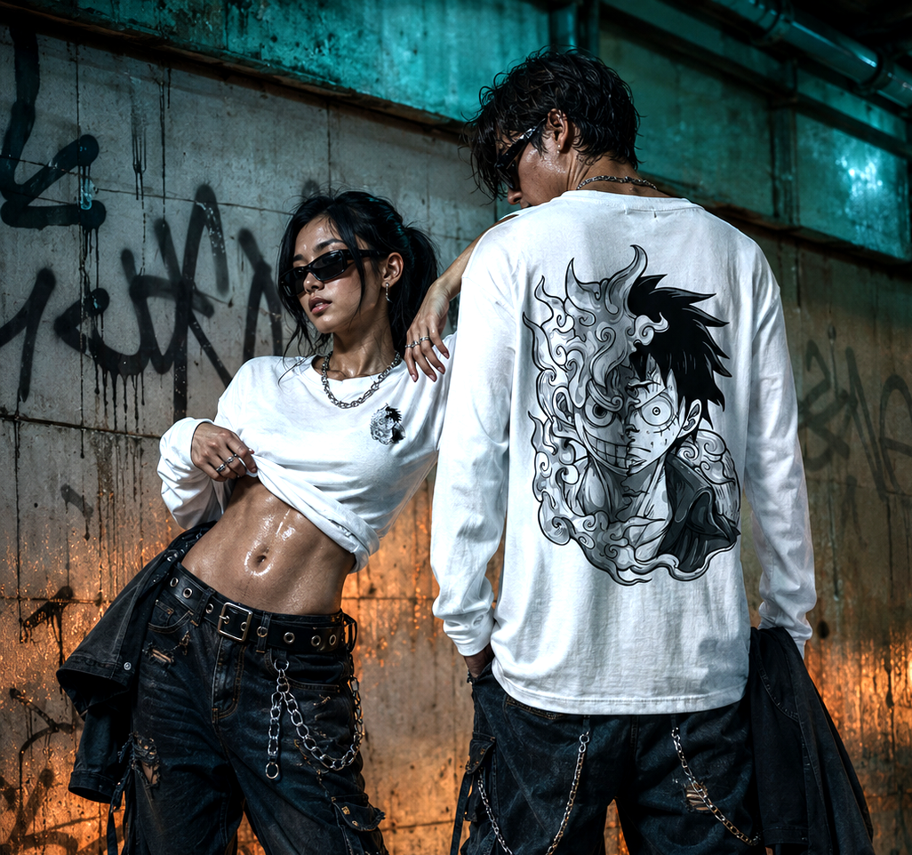 Unisex Full Sleeve T-Shirt, 2 Colors, 6 Sizes