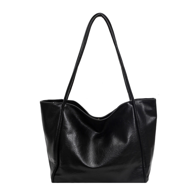Women's Soft Leather Totes Shopping Travel Bag