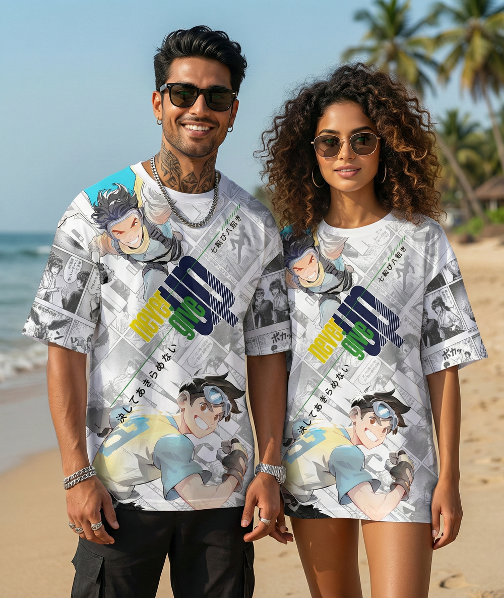 Unisex AOP Anime T-Shirt - 6 sizes