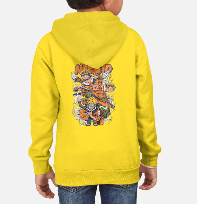 Unisex Kids Anime Hoodie, 4 colors, 9 sizes