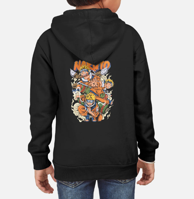 Unisex Kids Anime Hoodie, 4 colors, 9 sizes