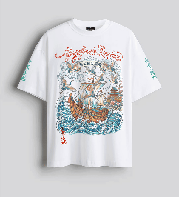 Unisex Supima SHIP T-Shirt - 3 COLORS - 9 SIZES - Image 1