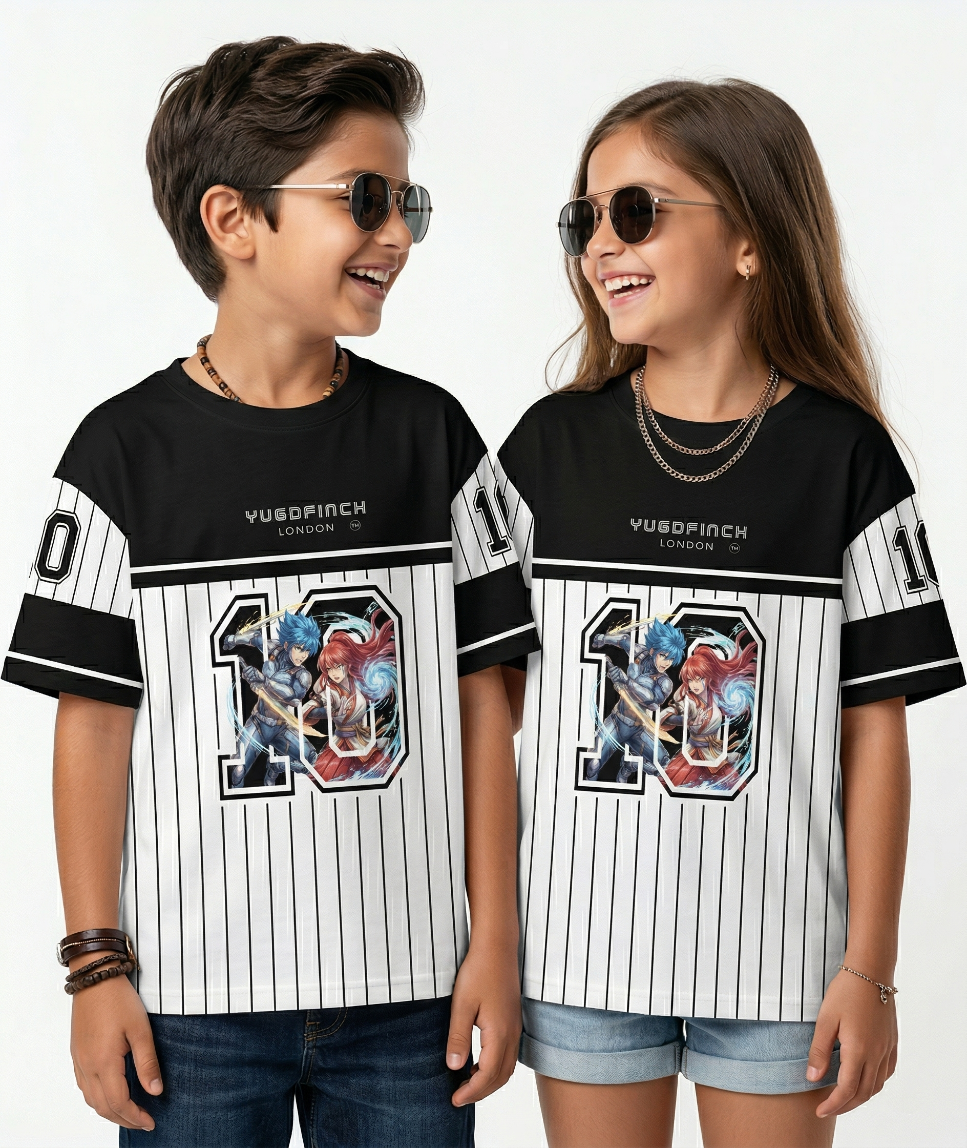 Kids soft, durable, and lightweight with a smooth finish, spun poly T-Shirt - 5 year to 13 year