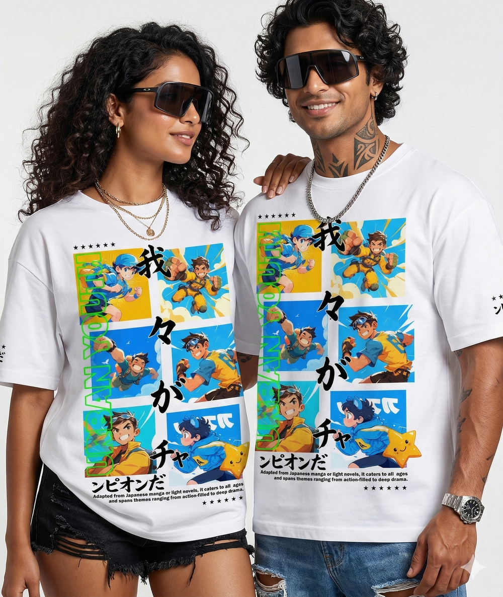 Unisex Anime Standard T-Shirt - 5 colors