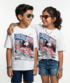 Unisex Crew Neck NYC T-Shirt - 12 month to 13 years - 7 colors